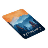 Kathmandu Tempel Magneet (Rechterzijde)