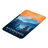 Kathmandu Tempel Magneet (Linkerzijde)