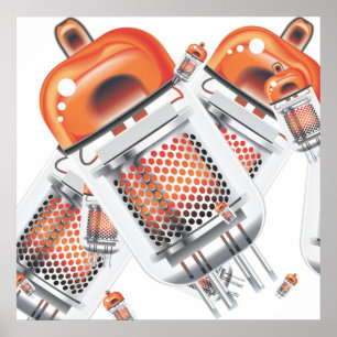 Kathodestraalbuizen Poster