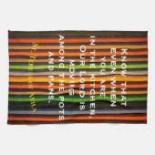 Kathokatholieke Saint Quote Kitchen Towel Theedoek (Horizontaal)