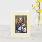  Katholiek Doopsel Wenskaart Kaart (Gele Bloem)