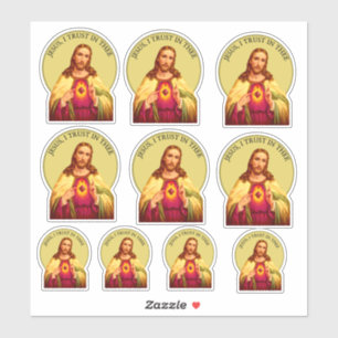 Katholiek Heilig Hart Goddelijke Barmhartigheid Je Sticker