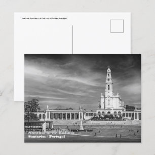 Katholiek heiligdom van Onze-Lieve-Vrouw van Fatim Briefkaart