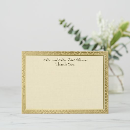  katholiek kruis gepersonaliseerd Bedankt (Staand voorkant)