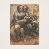 Katholiek Leonardo DaVinci Bruiloft Heilige Kaart (Voorkant)