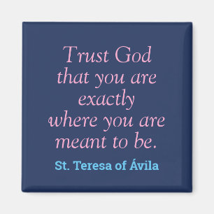 Katholiek Saint Quote Magnet Magneet