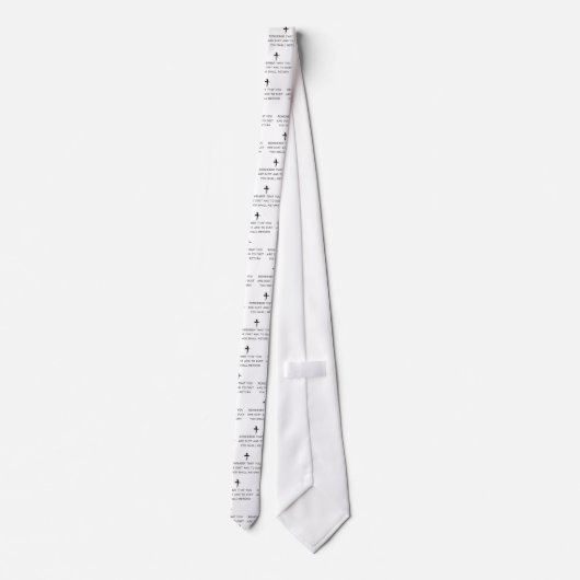 katholiek stropdas (Achterkant)