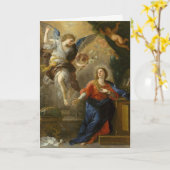 Katholieke aankondiging van de Maagd Maria-Manuscr (Gele Bloem)