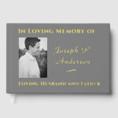 katholieke begrafenis gastenboek (Voorkant)