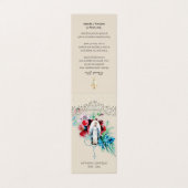 Katholieke begrafenis Maagd Mary Prayer Heilige Ka Visitekaartjes (Buitenkant ongevouwen)