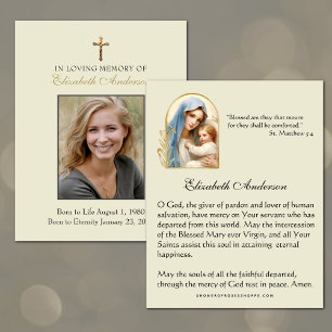 Katholieke Begrafenis Maria Jezus Religieus Gebed Aankondiging