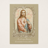 Katholieke begrafenisdienst Jesus Prayer Kaart (Voorkant)