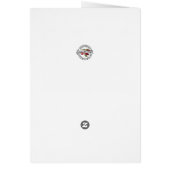 Katholieke bruiloft Kaart Rozenkrans Bruid Bruideg (Achterkant)