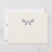 -katholieke bruiloft-repetitie bedankkaart (Achterkant)