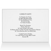 Katholieke Carmelite Saints Nuns Priests Religieuz (Binnen Horizontaal (Boven))