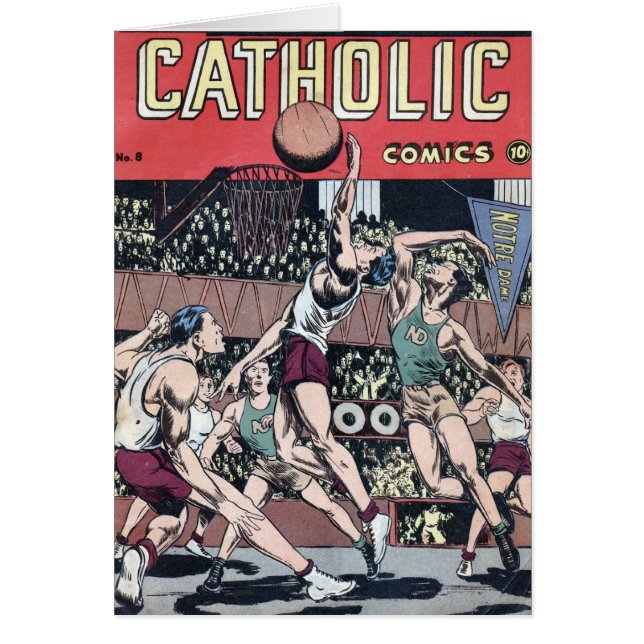 Katholieke Comics Basketball (Voorkant)