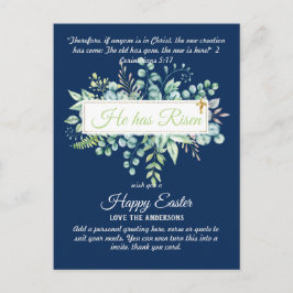 Katholieke EASTER Kaart Religieuze Bijbelprijsopga