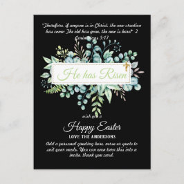 Katholieke EASTER Kaart Religieuze Bijbelprijsopga