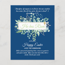 Katholieke EASTER Kaart Religieuze Bijbelprijsopga