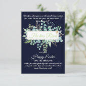 Katholieke EASTER Kaart Religieuze Bijbelprijsopga (Staand voorkant)