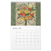 Katholieke Folk Art Calendar van Jen Norton Kalender (Feb 2026)