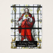 Katholieke Funeral Jesus Prayer Heilige Kaart (Voorkant)