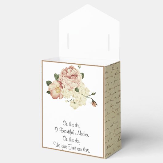 katholieke gezegende maagd Maria Bedankdoosjes (Geopend)