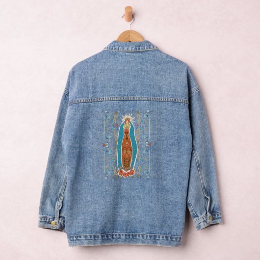 Katholieke Gezegende Moeder Maria Denim Jacket (Hangar)