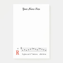 Katholieke gregoriaanse zang Klassieke muziek Post-it® Notes