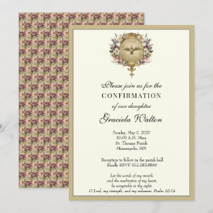 Katholieke Heilige Geest Schatting van Bevestiging Kaart