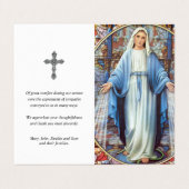 Katholieke Kaarten | Hail Mary (Buitenkant ongevouwen)