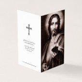 Katholieke Kaarten | Heilig Hart 1 (Buitenkant)