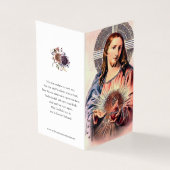 Katholieke Kaarten | Heilig Hart Jezus 2 (Buitenkant)