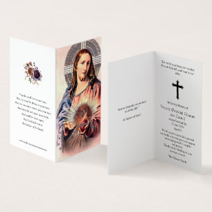 Katholieke Kaarten Heilig Hart Jezus 2
