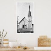 Katholieke Kerk Nome Alaska 1921 Poster (Keuken)