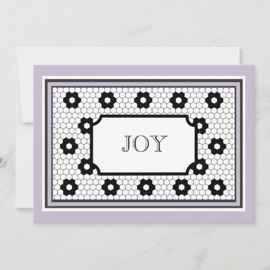 Katholieke Kerstvreugde Feestdagenkaart (Voorkant)