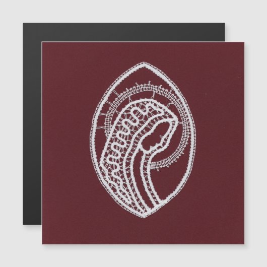 Katholieke Maagd Maria, kant (Voorkant / Achterkant)