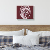 Katholieke Maagd Maria, kant Canvas Afdruk (Insitu (Slaapkamer))