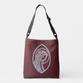 Katholieke Maagd Maria, kant Crossbody Tas (Achterkant)