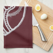 Katholieke Maagd Maria, kant Theedoek (Quarter Fold)