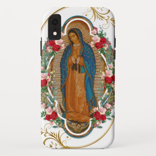 Katholieke Maagd Mary Guadalupe katholieke Religie Case-Mate iPhone Case (Achterkant)