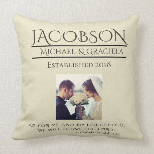  katholieke Maagd Mary Joseph Bride Groom Kussen