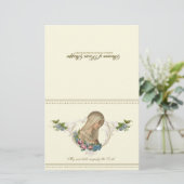 Katholieke Maagd Mary Religieuze Floral (Staand voorkant)
