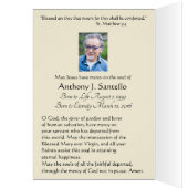 Katholieke Maagd Mary Rosary Funeral Dank u (Binnen (Links))