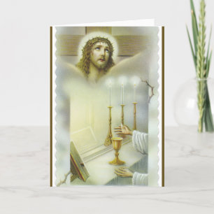 Katholieke Mis Jezus Altaaroffer Kaart