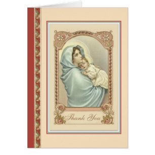 Katholieke Moeder Maria Baby Jezus Dank U
