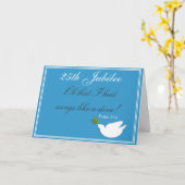 Katholieke non "25e Jubeljaar" Kaart (Gele Bloem)