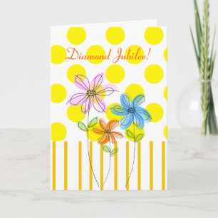 Katholieke Nun Diamond 75e Jubileumkaarten & cadea Kaart