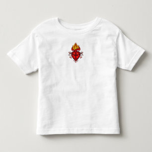 Katholieke Peuter Heilige Hart van Jezus T-shirt