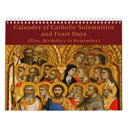 Katholieke plechtigheden & Feestdagen Kalender (Hoes)